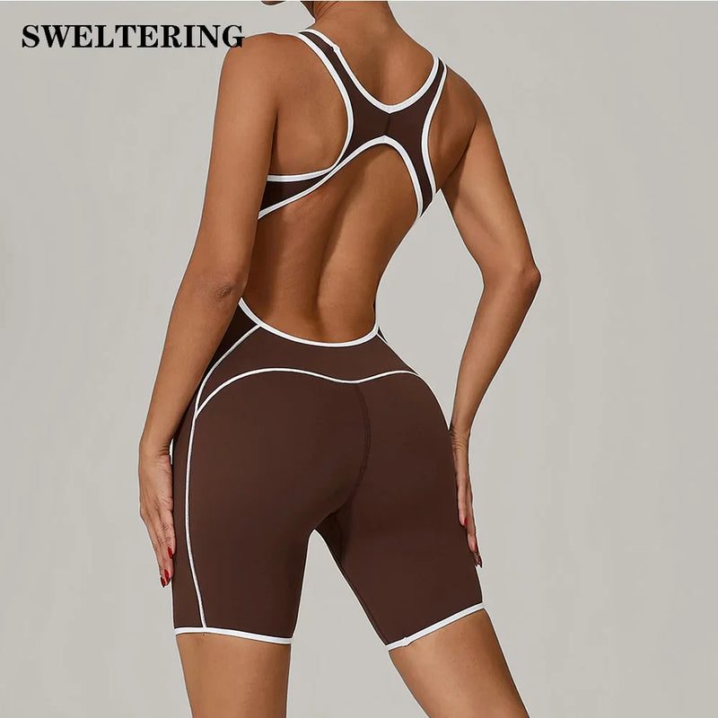 Combinaison de sport femme ensemble gym